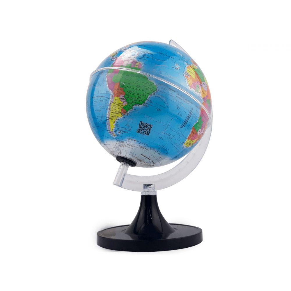 Globo Terrestre Giratório Mapa Mundi 20cm Base Removível No Shoptime