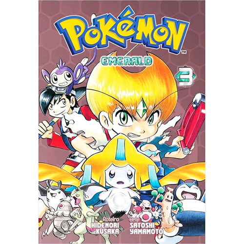 Mangá Pokémon Emerald Minissérie Completa Em 3 Volumes em Promoção