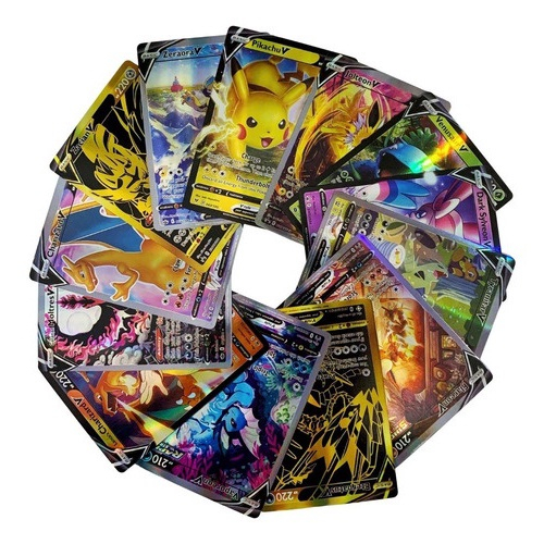 Lote 5 Cartas Pokemon Gx ( Sem Repetidas )