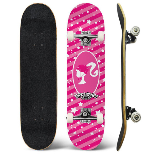 Mini Skate Infantil Menina Feminino Completo Board Rosa Kids em Promoção na  Americanas