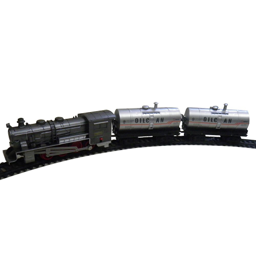 Ferrorama trem locomotiva brinquedo crianca luz 15 pecas infantil abmida