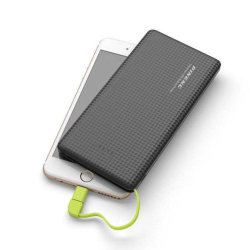 Carregador Portátil 10.000 Mah Slim bk PN-951 Menor preço em Carregador Portátil 10.000 Mah Slim bk PN-951
