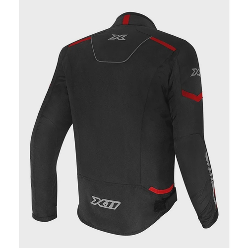 Jaqueta Motociclista X11 Guard 2 Masculina Preta Vermelha em