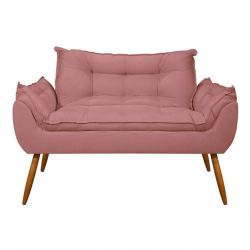 Sofá 2 Lugares Opala Rosa é boa?