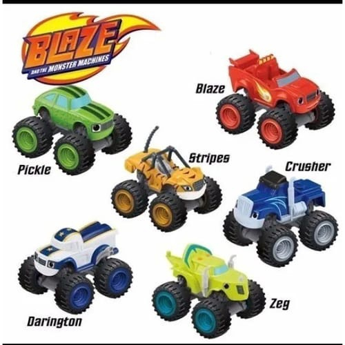 Kit 6 Carrinhos Carros Blaze Monster Machine na Americanas Empresas