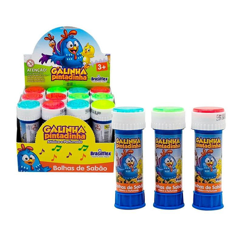 Bolha De Sabao Galinha Pintadinha 60ml C/jogo (2790847000550