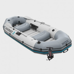 Bote Inflável Intex Mariner 3 c/ Par Remos Bomba Barco Pesca é boa?
