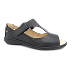 Sandalia de couro anatomica 63632 opananken (39) - preto