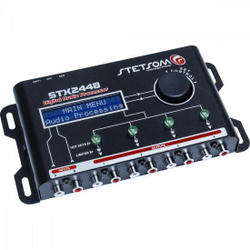 Processador de Áudio Digital Stetsom STX2448 4 Saídas Estéreo Menor preço em Processador de Áudio Digital Stetsom STX2448 4 Saídas Estéreo