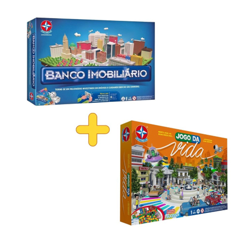 Kit Jogo War Edição Especial + Banco Imobiliário