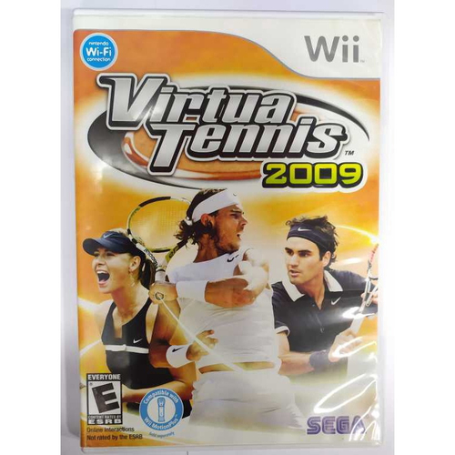 Virtua Tennis 2009 Jogo wii Midia Fisica em Promocao na Americanas