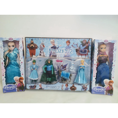 Kit Bonecos Frozen ll no Shoptime