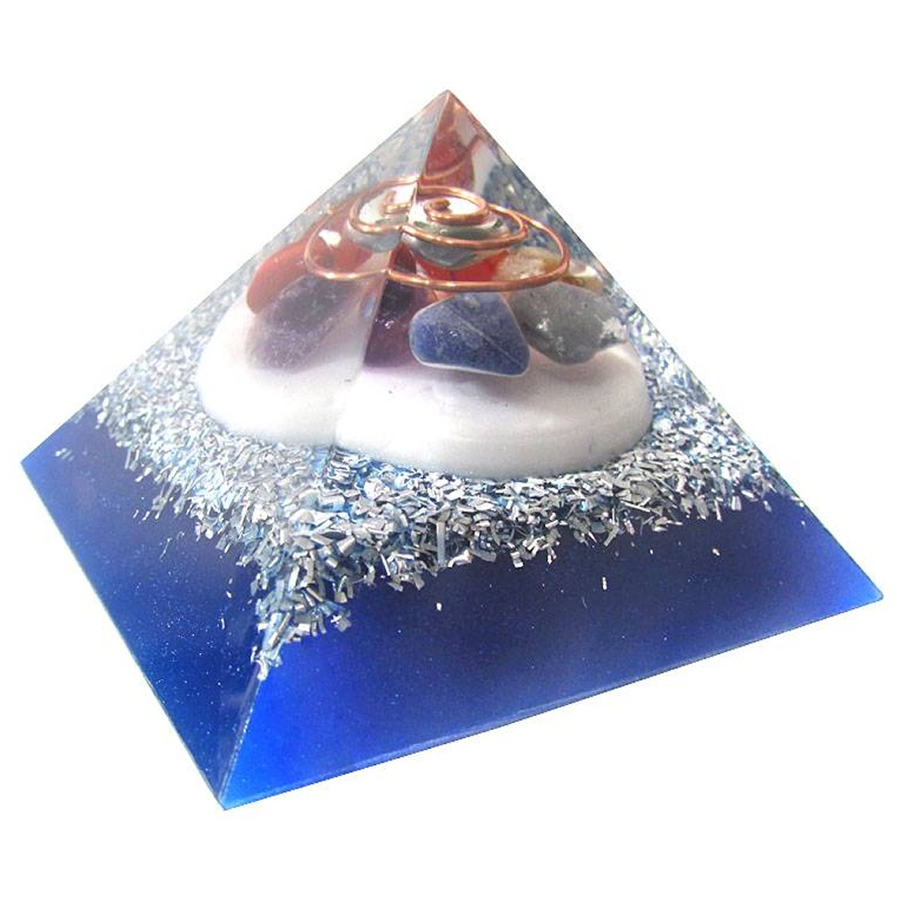 B59000 - organite piramide dos 7 chakras 6,5CM - un em Promoção na  Americanas