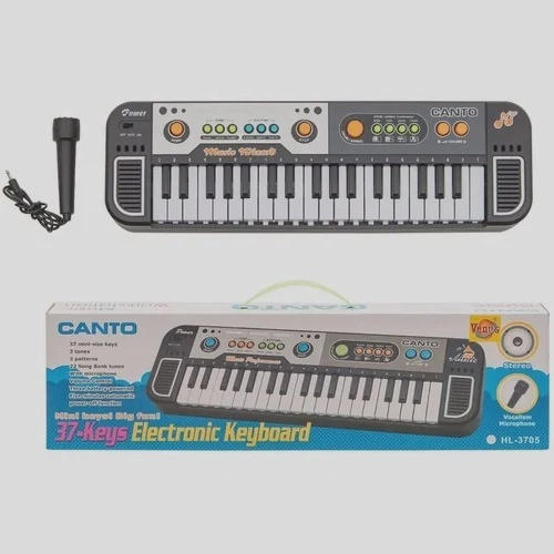 Piano teclado infantil bebe bichos musical moranguinho king toys