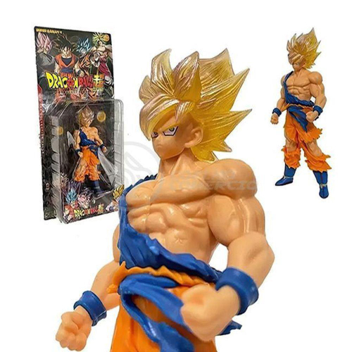 Brinquedo Boneco Action Figure Goku Super Saiyajin Blue Grande 26cm -  DragonBall em Promoção na Americanas