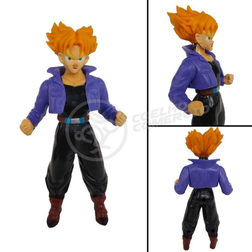 Kit Conjunto 4 Bonecos Sayajins Trunks Dragonball Super 15Cm em Promoção na  Americanas