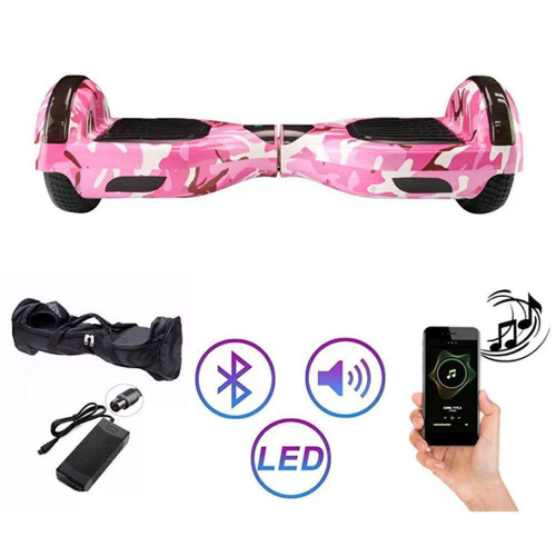 Hoverboard Skate Elétrico 6.5 Fogo E Gelo Led Bluetooth na Americanas  Empresas