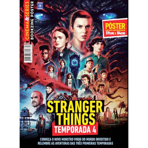 Superposter Cinema E Series - Stranger Things - Temporada 2 em Promoção na  Americanas