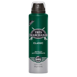 Desodorante Tres Marchand Classic 150ml Antitranspirante é boa?