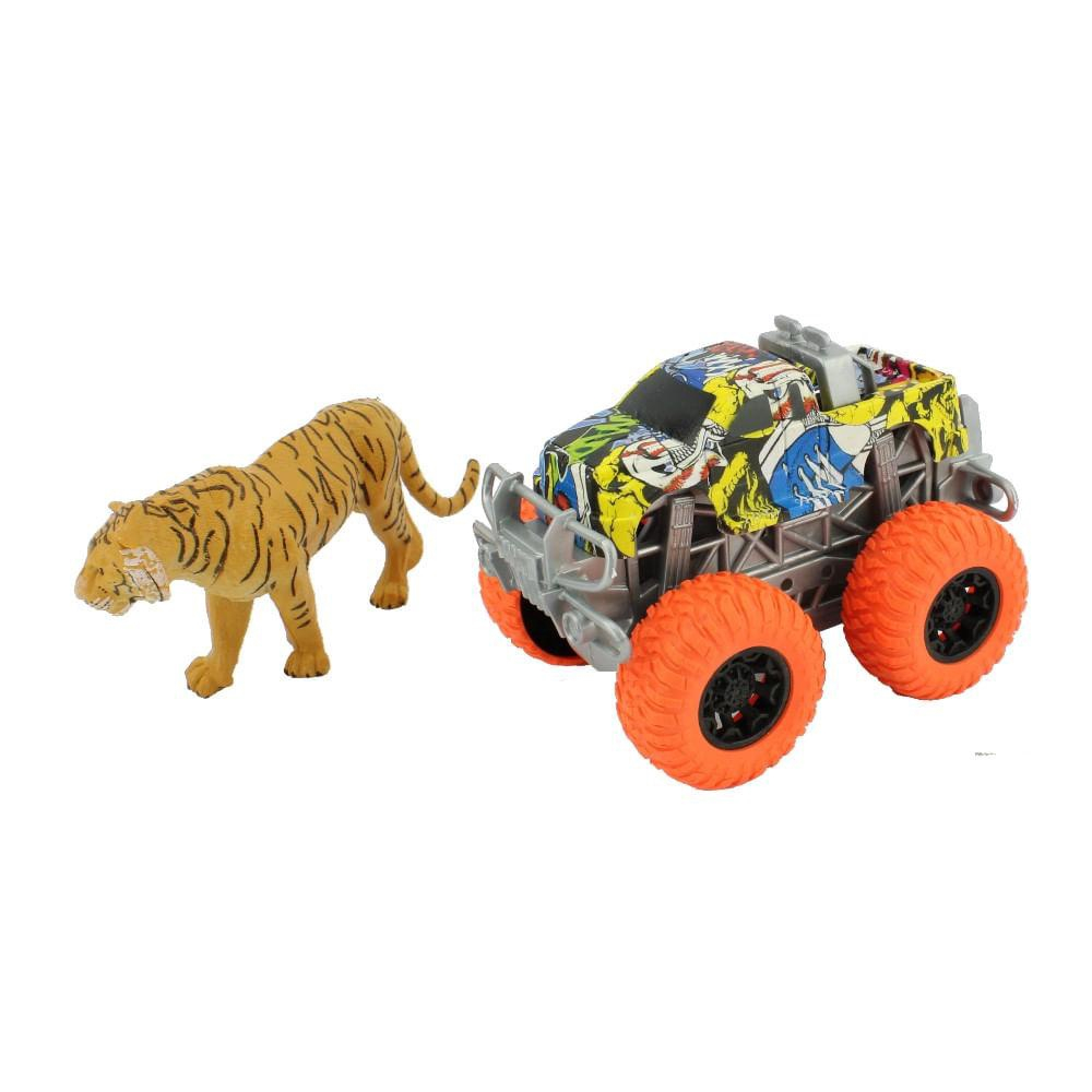 Brinquedo Infantil Carro Carrinho Monster Truck Tiger na Americanas Empresas