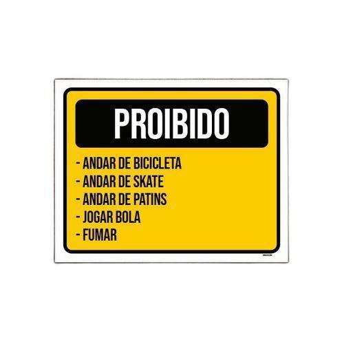 Proibido jogar bola