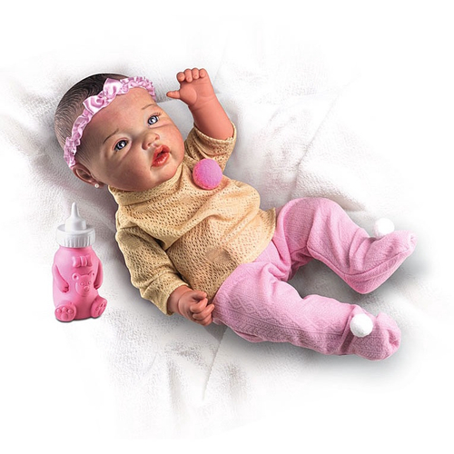 Bebe Reborn Premium Boneca Beautiful Rica Em Detalhes Milk - Milk  Brinquedos - Bonecas - Magazine Luiza