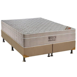Conjunto Box-ColchãoOrtobom Fort Tech + Cama Queen 158 Menor preço em Conjunto Box-ColchãoOrtobom Fort Tech + Cama Queen 158