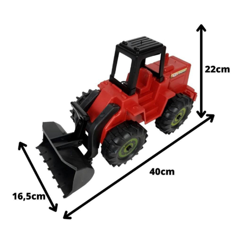 Brinquedo Caminhão Caçamba Caçambão Max Com Pá Grande - Tilin em Promoção  na Americanas