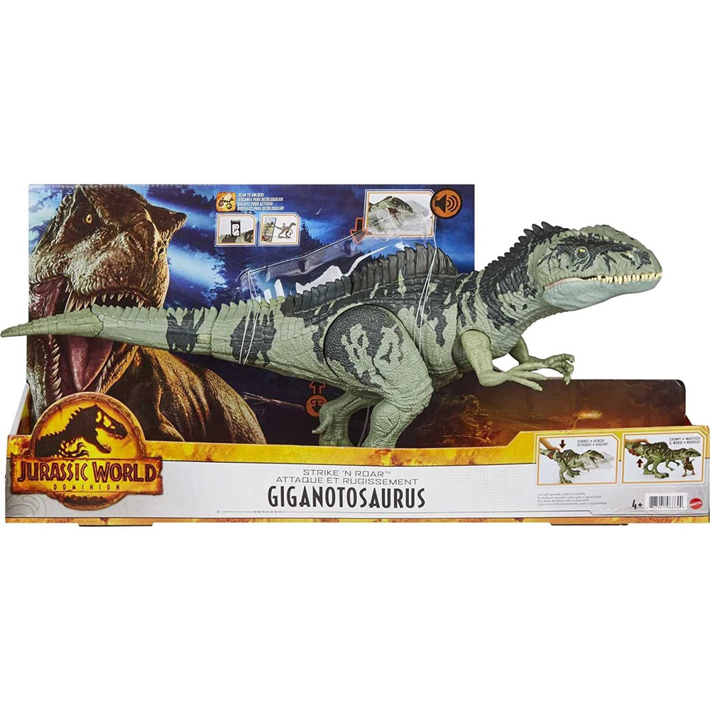 Jurassic World Dinossauro - Giganotosaurus - GYC94 - Mattel - Real  Brinquedos