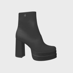 Bota Cano Curto Feminina Meia Pata Quiz 64-1994-01 Menor preço em Bota Cano Curto Feminina Meia Pata Quiz 64-1994-01