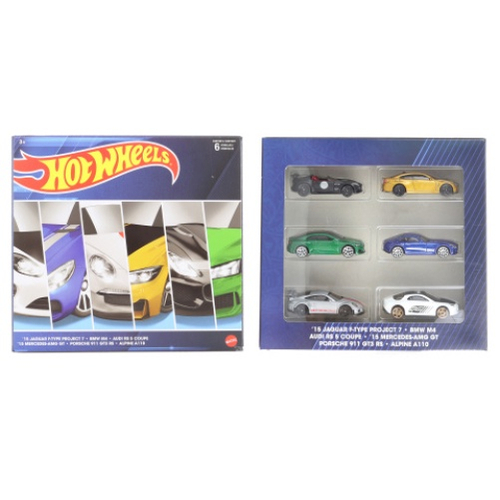 Carrinhos HOT Wheels Coleção European CAR Culture C/ 6 Miniaturas Mattel  HDH51 – Starhouse Mega Store