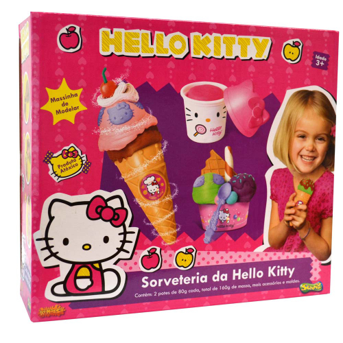 Brinquedo Massinha Sorvetinho Hello Kitty em Promoção na Americanas