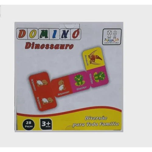 Brinquedo Educativo em Madeira Dominó da Galinha Pintadinha Jogo