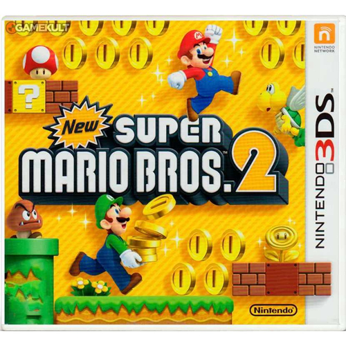 Jogo New Super Mario Bros 2 Nintendo 3ds Midia Fisica