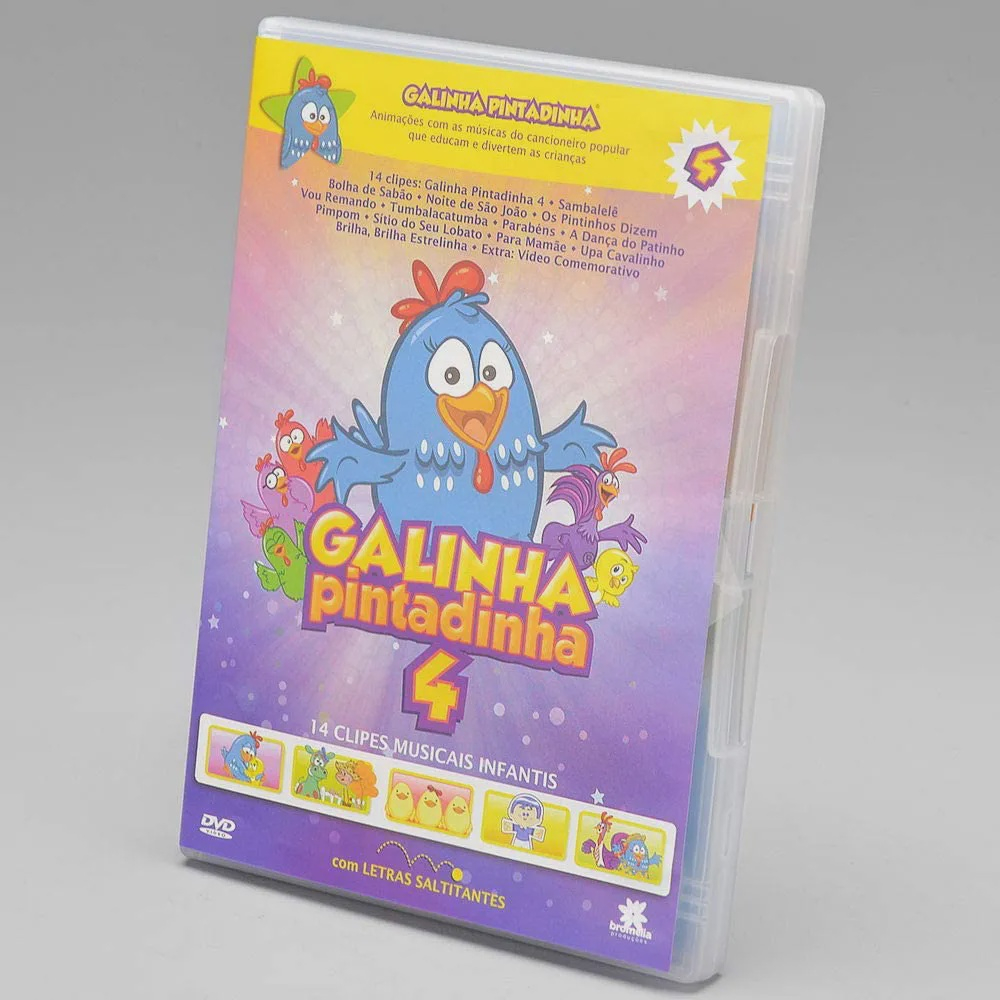 Cd + Dvd Galinha Pintadinha 4 (2 Discos) em Promoção na Americanas