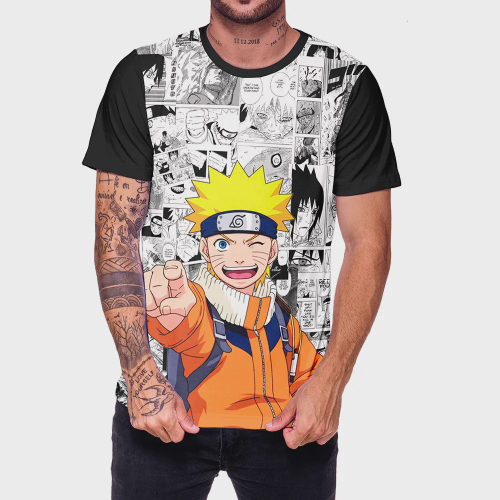 Camiseta anime naruto desenho infantil08 - DESIGN CAMISETAS - Outros Moda e  Acessórios - Magazine Luiza