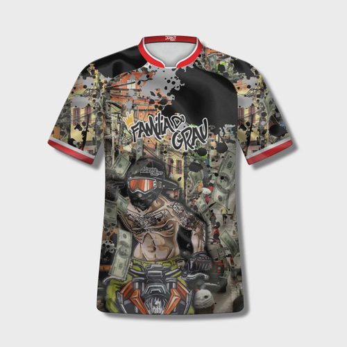 Camiseta de Quebrada Estilo Favela Moto Familia do Grau em Promoção na  Americanas