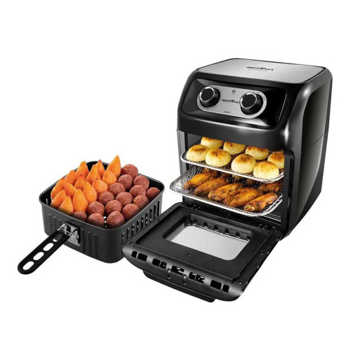 Fritadeira Air Fry Oven Britânia 12L 3 Em 1 BFR2300P 127V No Shoptime