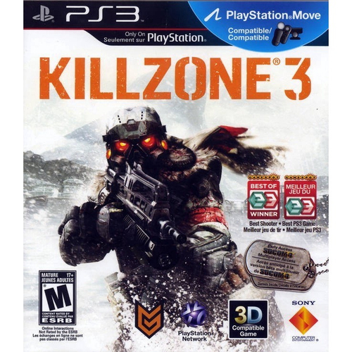 Jogo killzone 3 PS3 original novo em Promoção na Americanas