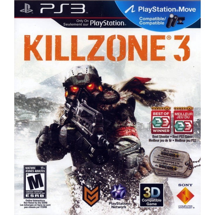 Killzone 3 - PS3  Jogos ps3, Jogos de playstation 4, Cry anime