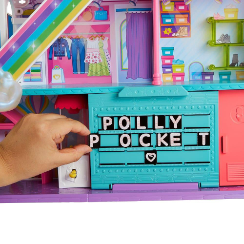 Playset e Mini Boneca - Polly Pocket - Pollyville - Mega Shopping