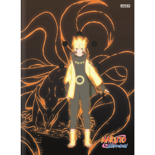 Caderno Brochura Anime NARUTO Shippuden 1/1 (Grande) 80 Folhas - São  Domingos