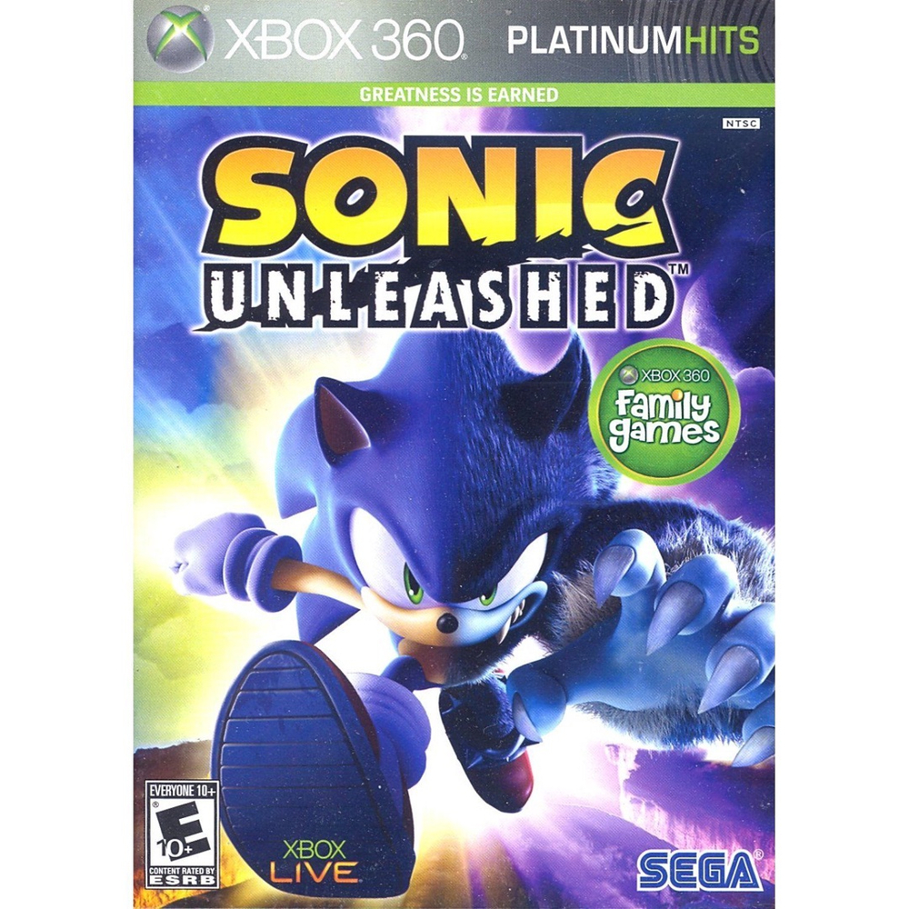 Jogo Sonic Unleashed Da Sega Lacrado Original Para Xbox 360 em Promoção na  Americanas