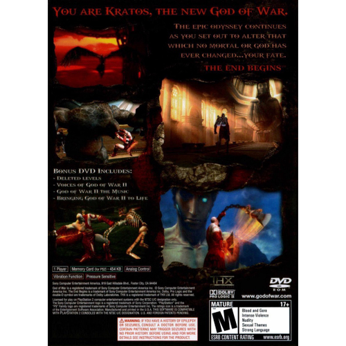 God of War ii - Jogo PS2 Midia Fisica no Shoptime