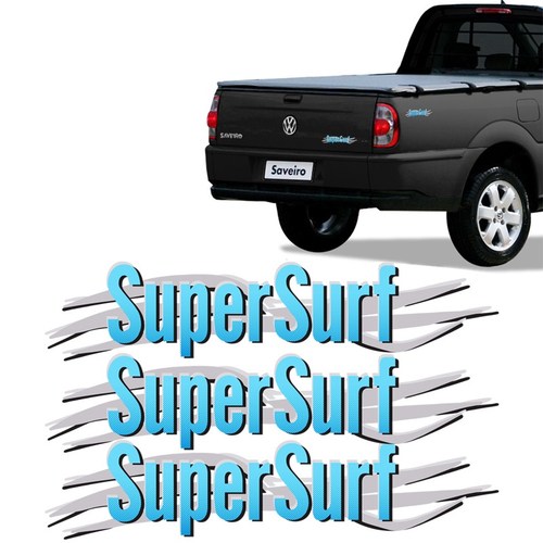 Emblema Super Surf (adesivo Saveiro) em Promoção na Americanas