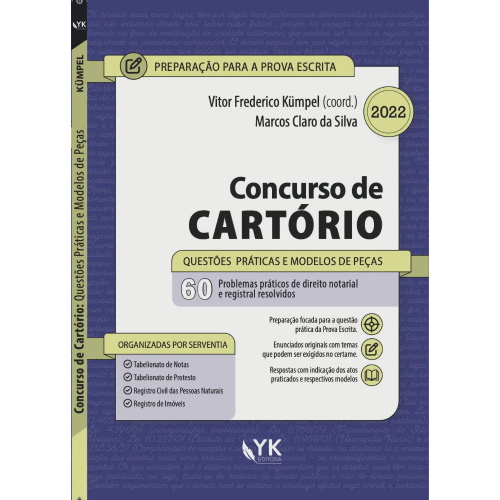 Cartórios 2ª Fase - Guia Prático para Resolução de Questões e Peças  Práticas dos Concursos de Cartórios (2022)