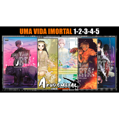 Kit Uma Vida Imortal (To Your Eternity) - Vol. 1-5 Mangá: NewPOP