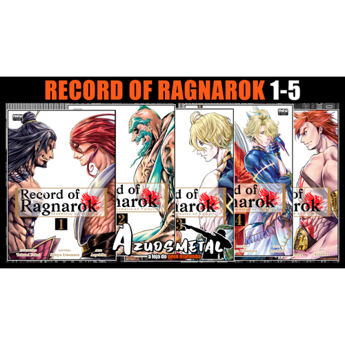 Mangá Record of Ragnarok: Volume 04 (New Pop, lacrado) - Geek Point