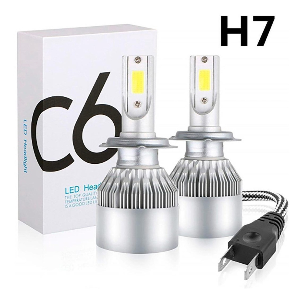 Par De Lampadas H Super Led C Carro Moto Efeito Xenon Submarino