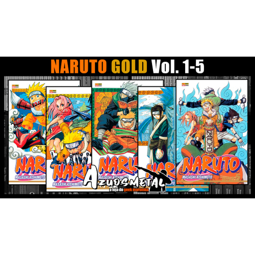 Livro - Naruto Gold Vol. 1 em Promoção na Americanas